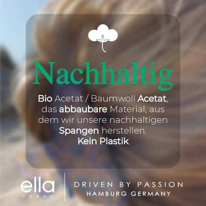 ella cases – Großhandel Haarclip – Damen – Alma Clip - Haarklammer Groß Eckig