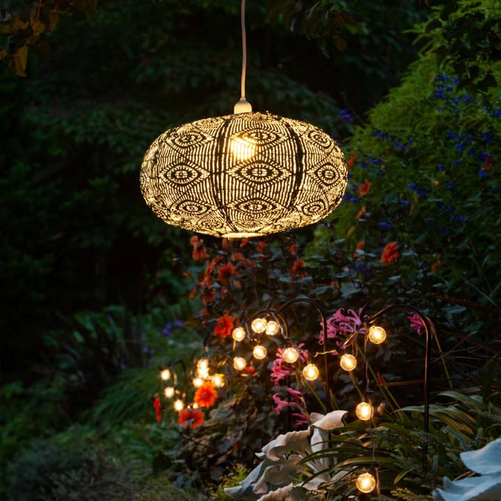 Allsop Home & Garden - Wholesale Outdoor/Lawn Light - Stella Nova Outdoor Pendent Light - Starbeam 20" Evergreen14