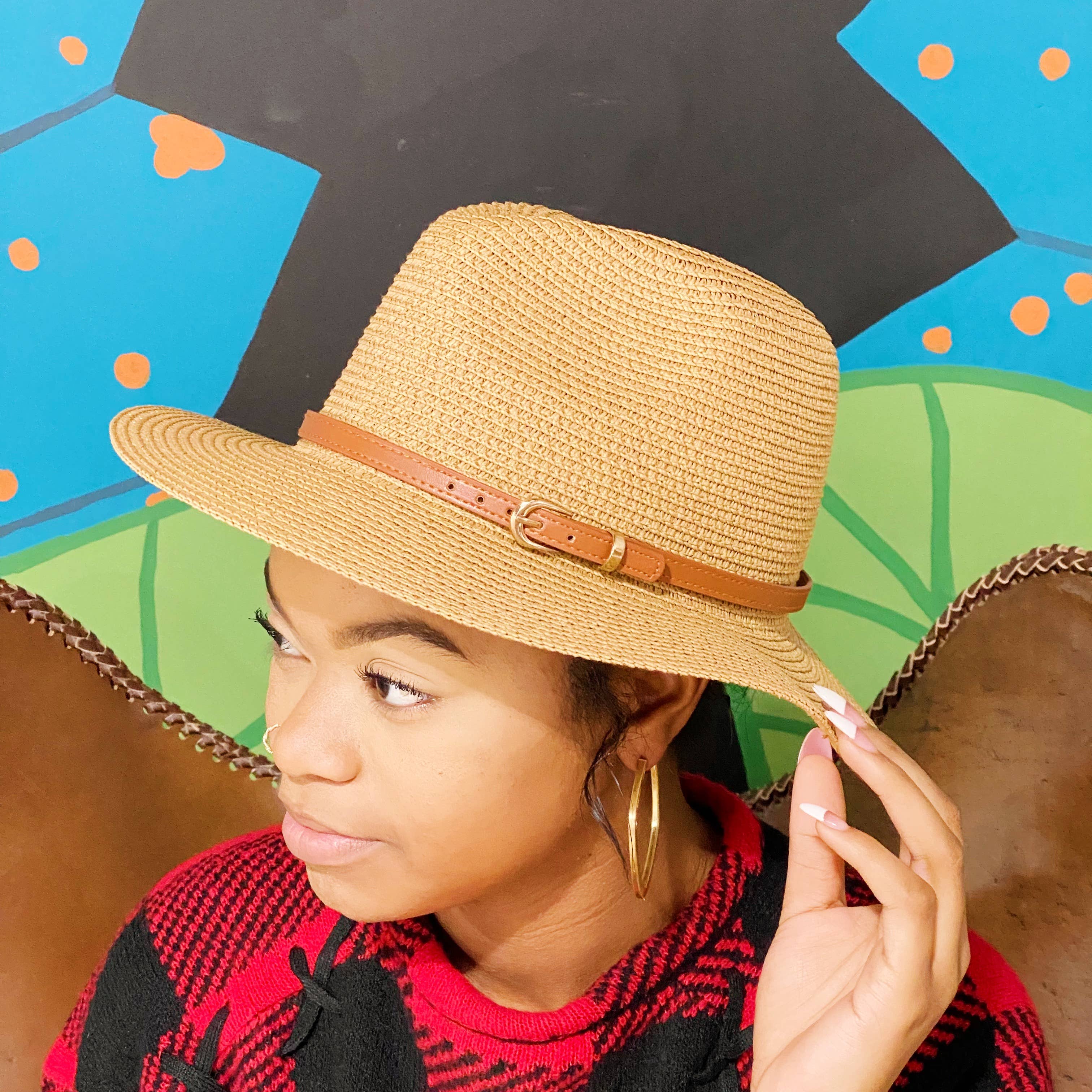 Ellison+Young - Wholesale Fedora - Women's - Belted Panama Fedora3