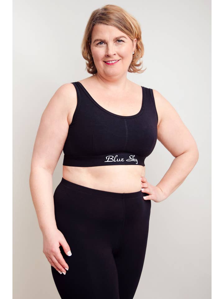 Blue Sky Clothing Co LLC - Wholesale Bra – Women's - Dylan Bra, Black, Bamboo5