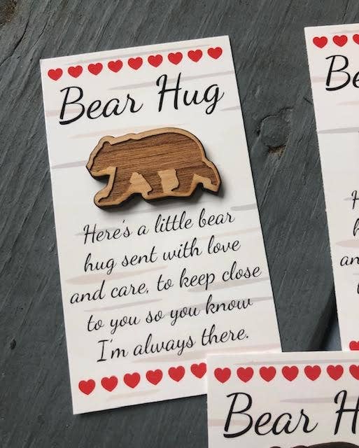 Spruce & Hemlock - Wholesale Love Card - Bear Hug Card1