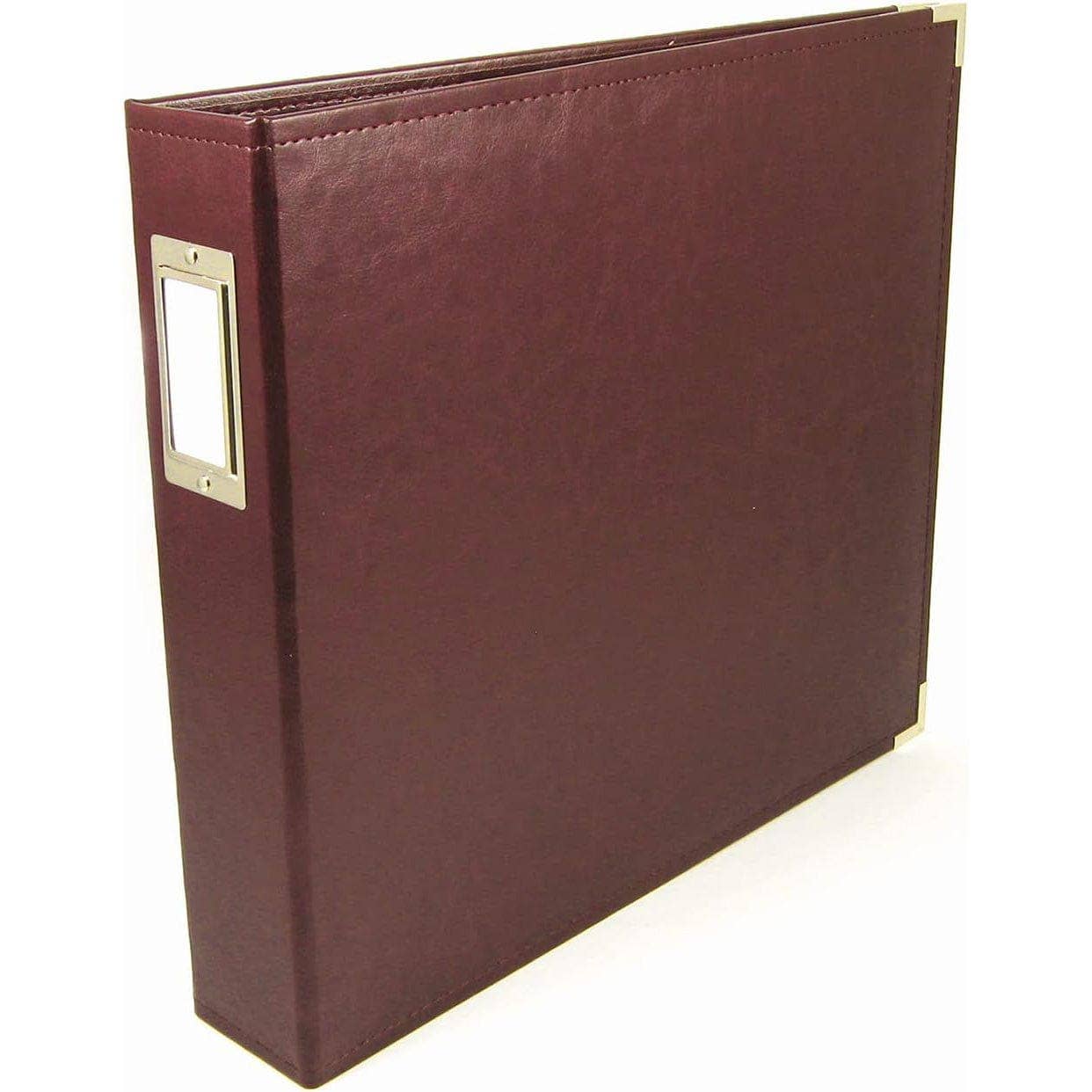 Tonic Studios – wholesale Photo album – We R Makers 12x12 Faux Leather D-Ring Photo Album - Cinnamon0