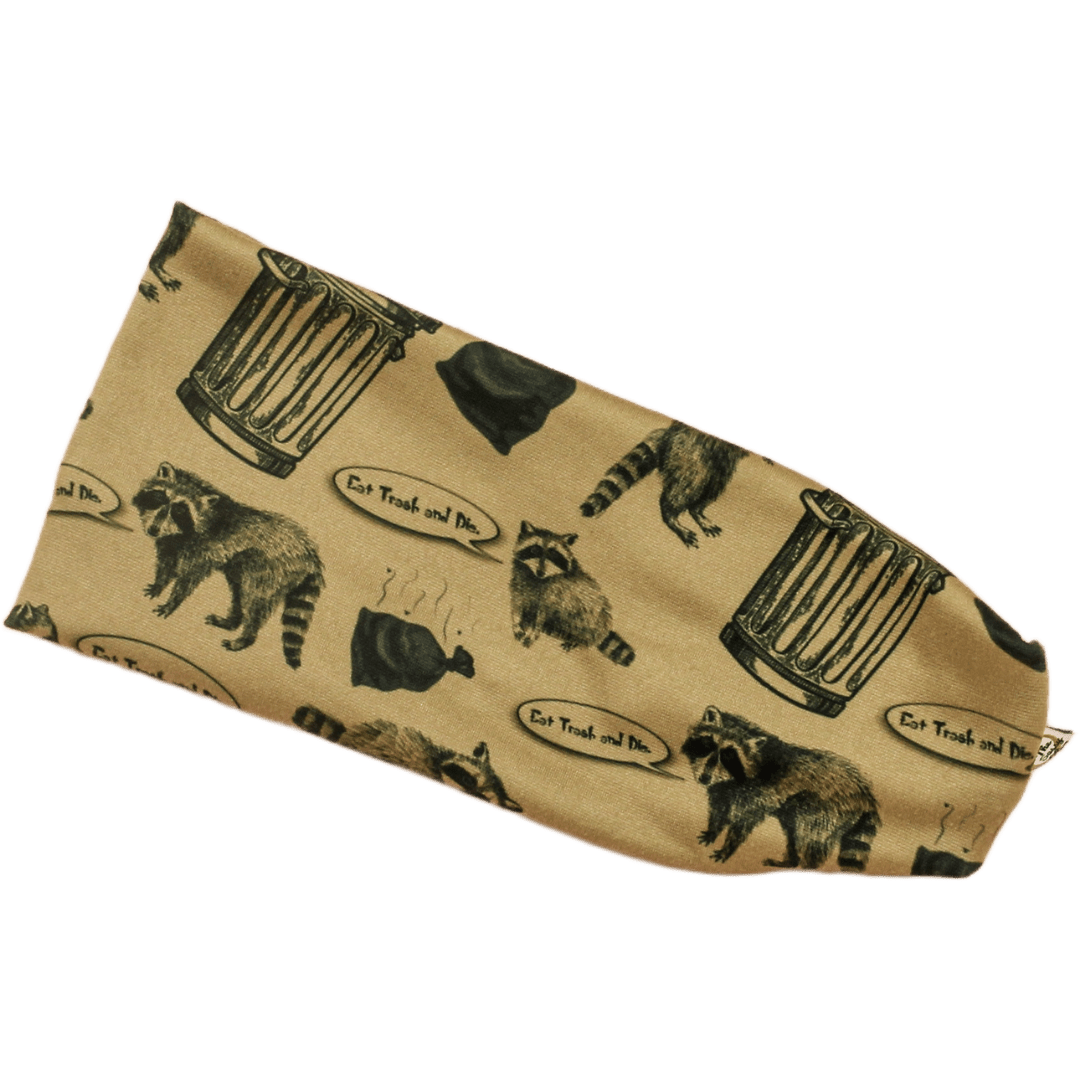 The Sassy Olive Handmade Headbands - Wholesale Fashion Headband - Women's - Eat Trash and Die Stretch Headband1