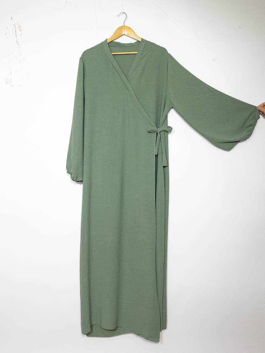 IDEAL OUTFIT - Vente Robe – femme - Robe abaya porte feuille ref:2372jazz43