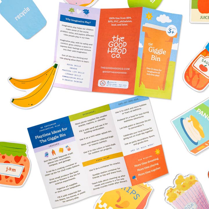 The Good Hood Co. - Wholesale Toy Set - Kids - Purple Trash Can 14