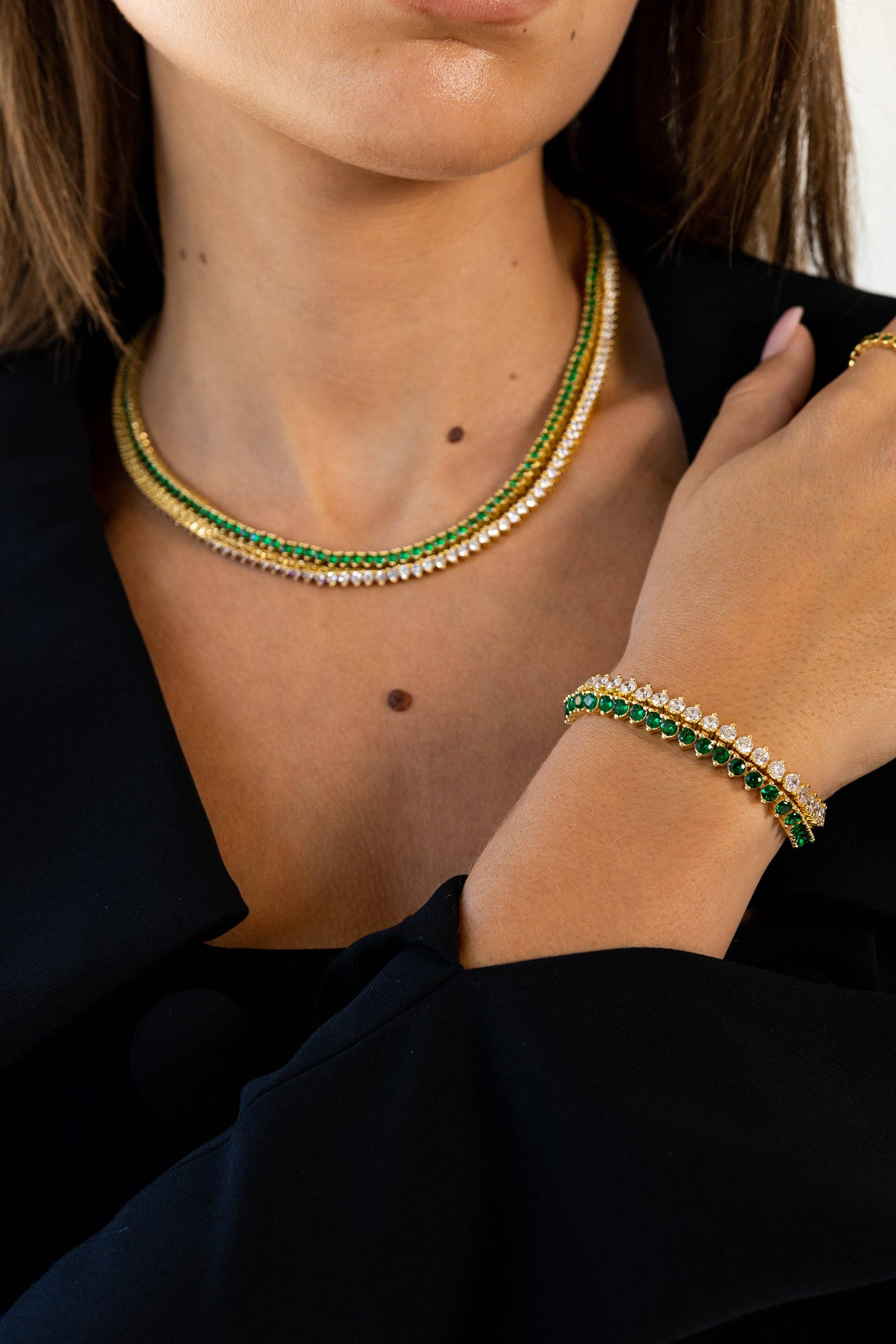 Sahira Jewelry Design - Vente Bracelet tennis - Bracelet Tennis Melinda6