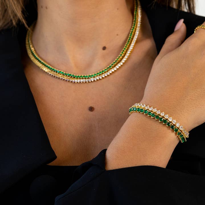 Sahira Jewelry Design - Vente Bracelet tennis - Bracelet Tennis Melinda6