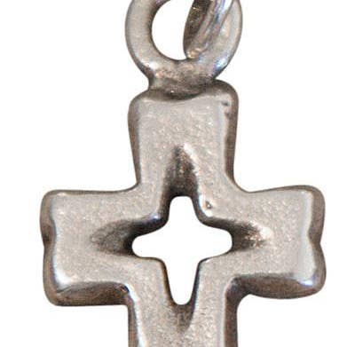 Open Cross Charm for wholesale by Lizzy James