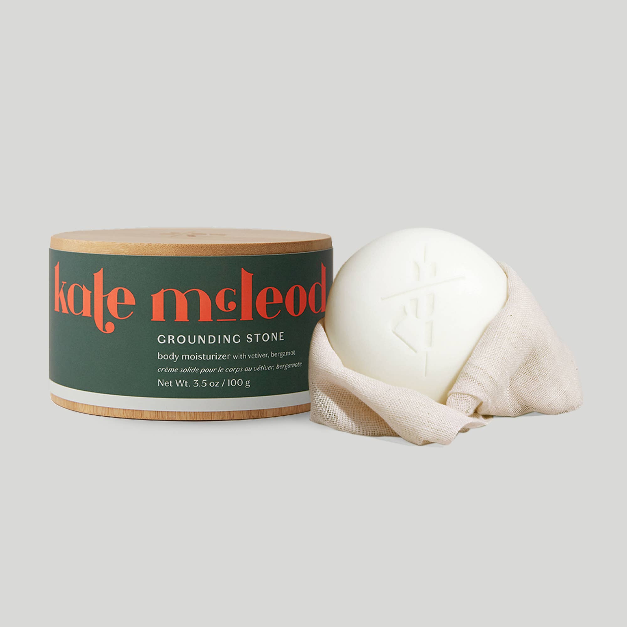 Kate McLeod - Wholesale Solid Lotion - Grounding Stone | Deep Moisturizing Lotion Bar0