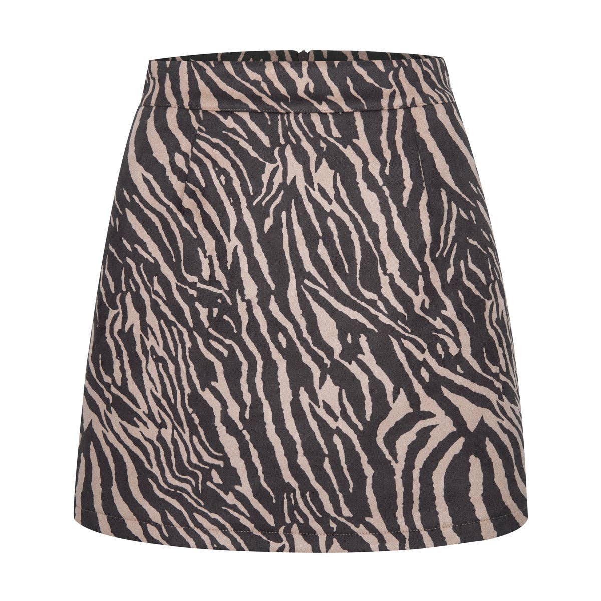 Masyal - Wholesale Skirt - Women's - Western suede hip-wrapped A-line miniskirt autumn and winter15