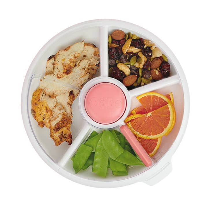 GöBe Kids - Wholesale Snack box – Child & baby - GoBe Kids Large Snack Spinner Slide, Travel Snack Box7