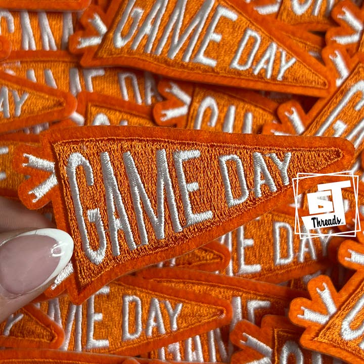 6j Threads LLC - Wholesale Patch - Game Day Pennants....Cap Patches12