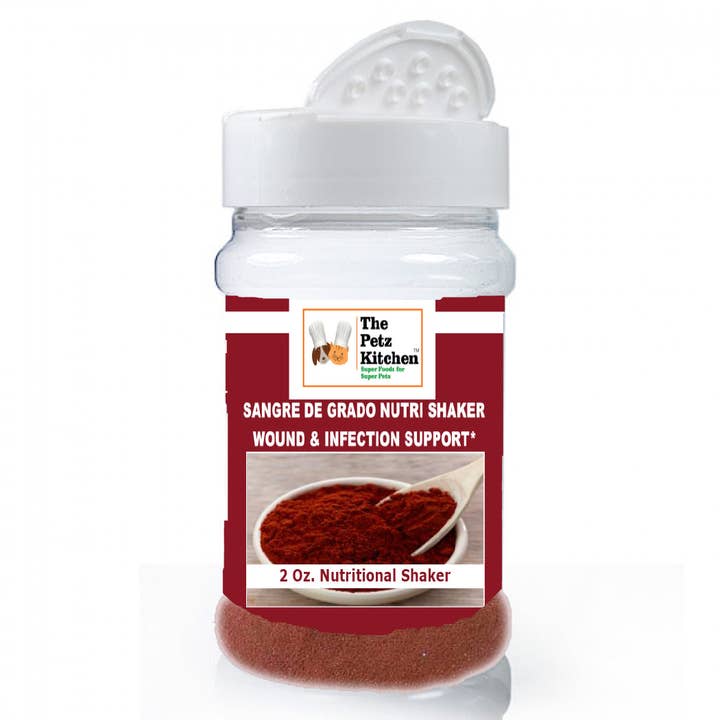 Sangre De Grado - Wound & Infection Support* the Petz Kitchen™ - Organic & Human Grade Ingredients & Shakers for Home Prepared Meals & Treats for wholesale by Natura Petz Organics
