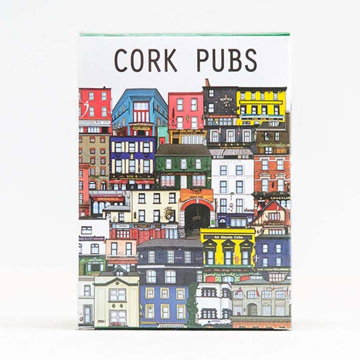Carte da Gioco dei Pub di Cork per la vendita all'ingrosso da parte di Cowfield Design