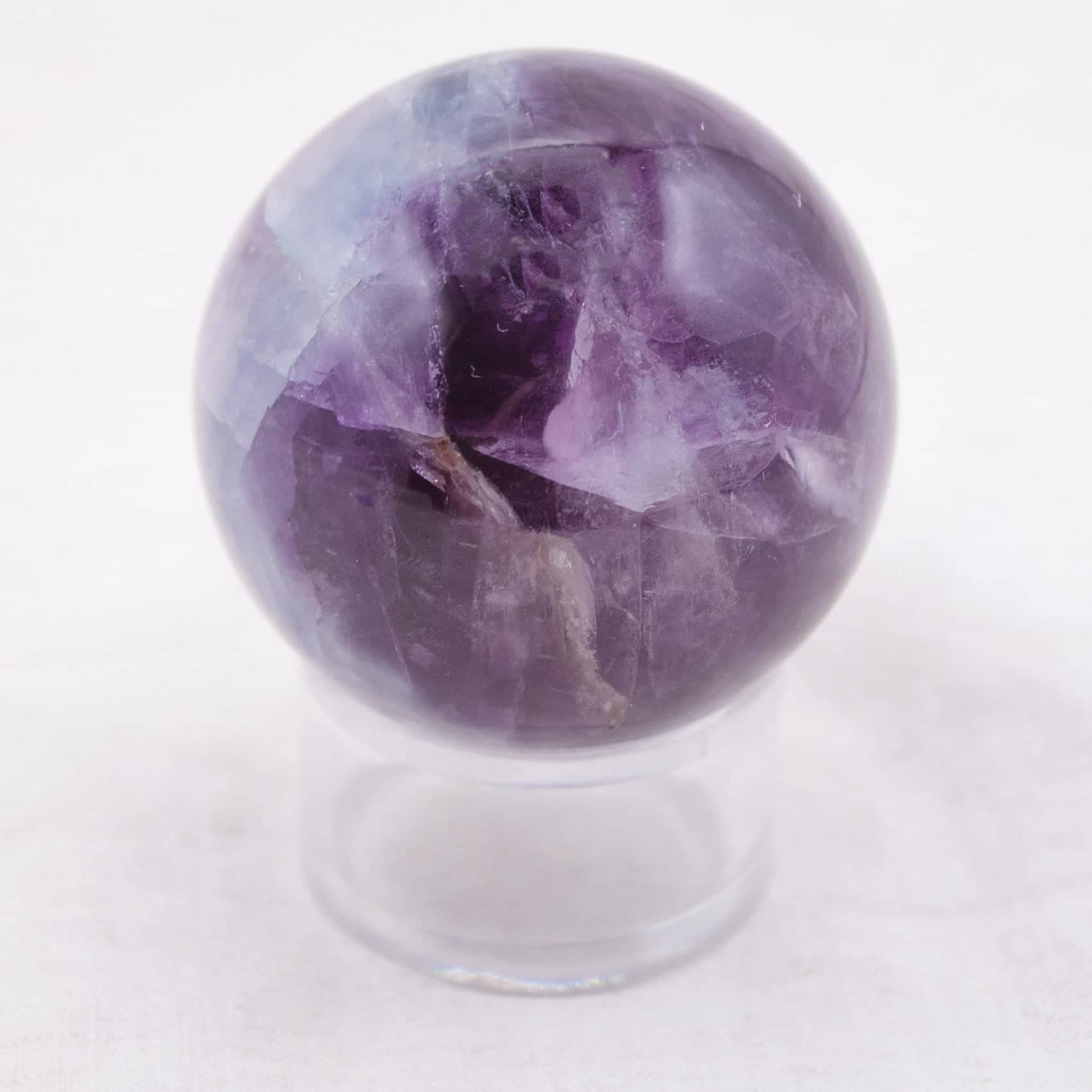 Tiny Rituals - Wholesale Spiritual Stone/Crystal - Rare Rainbow Fluorite Spheres - AAA Premium Quality53