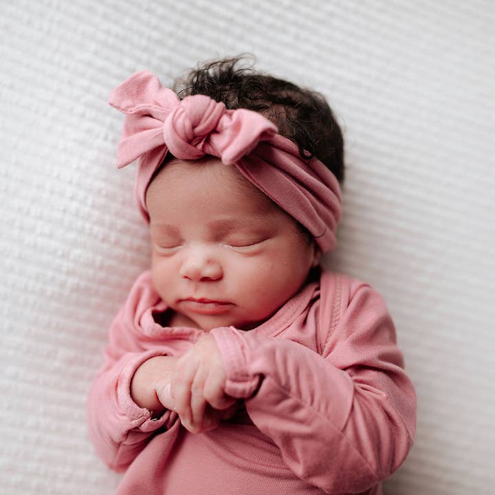 Three Little Tots - Wholesale Babygown - Baby - Rose Knotted Gown13