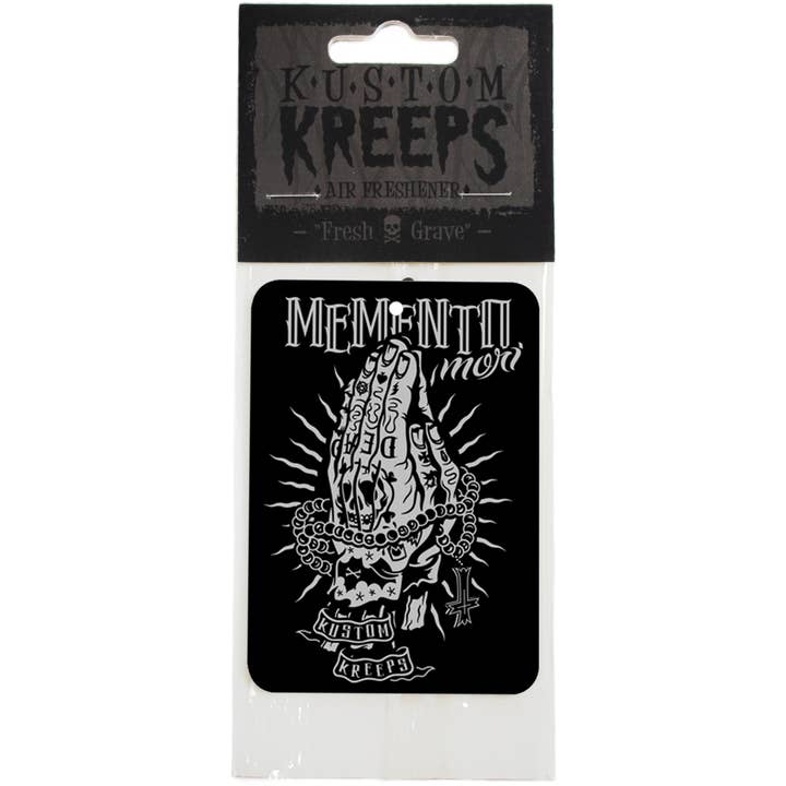Désodorisant - Sourpuss - Memento Mori (parfumé au cuir) pour la vente par Square Deal Recordings & Supplies
