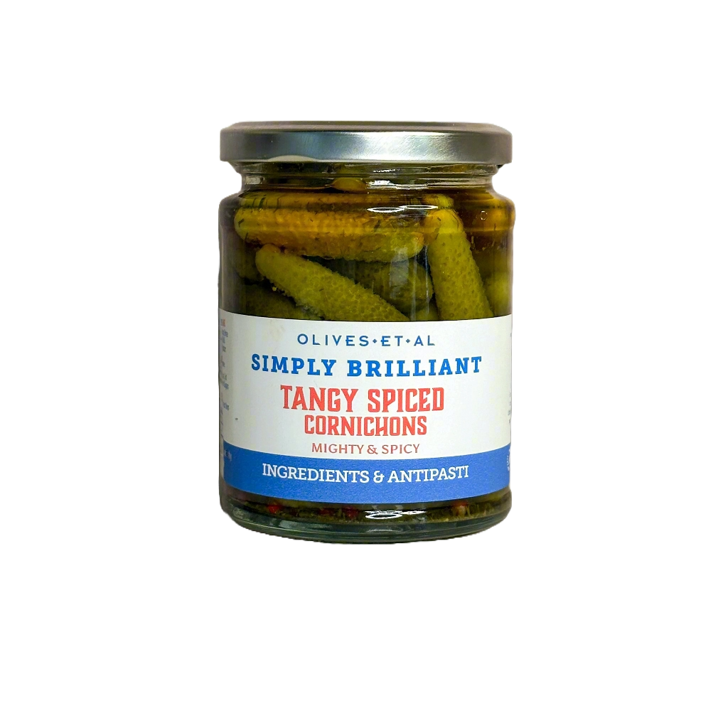 Olives Et Al – wholesale Pickled vegetables – Spiced Cornichons1