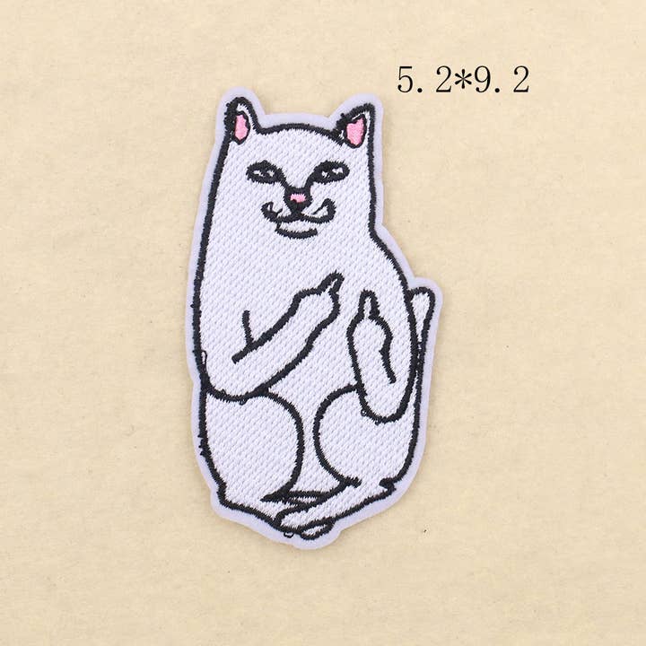 UNISHE - Wholesale Patch - Geborduurde kleding voor katten, zelfklevende DIY-opstrijkpatches