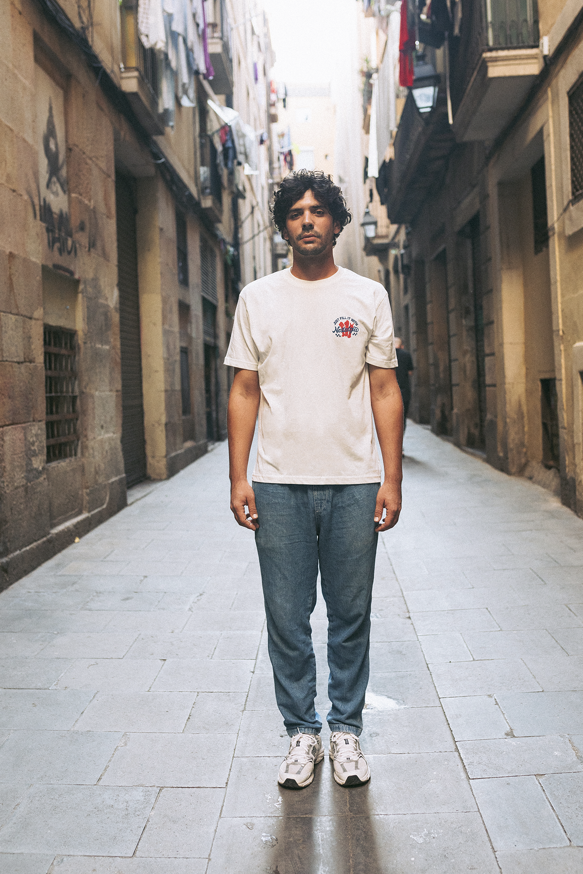 Nostalgic Apparel - Wholesale Screen Printed T-Shirt - Unisex - Fill it with Nostalgia | OffWhite Tee5