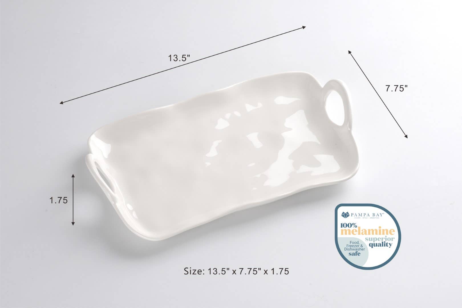 Pampa Bay - Wholesale Platter - Small Platter in Shatterproof Melamine1