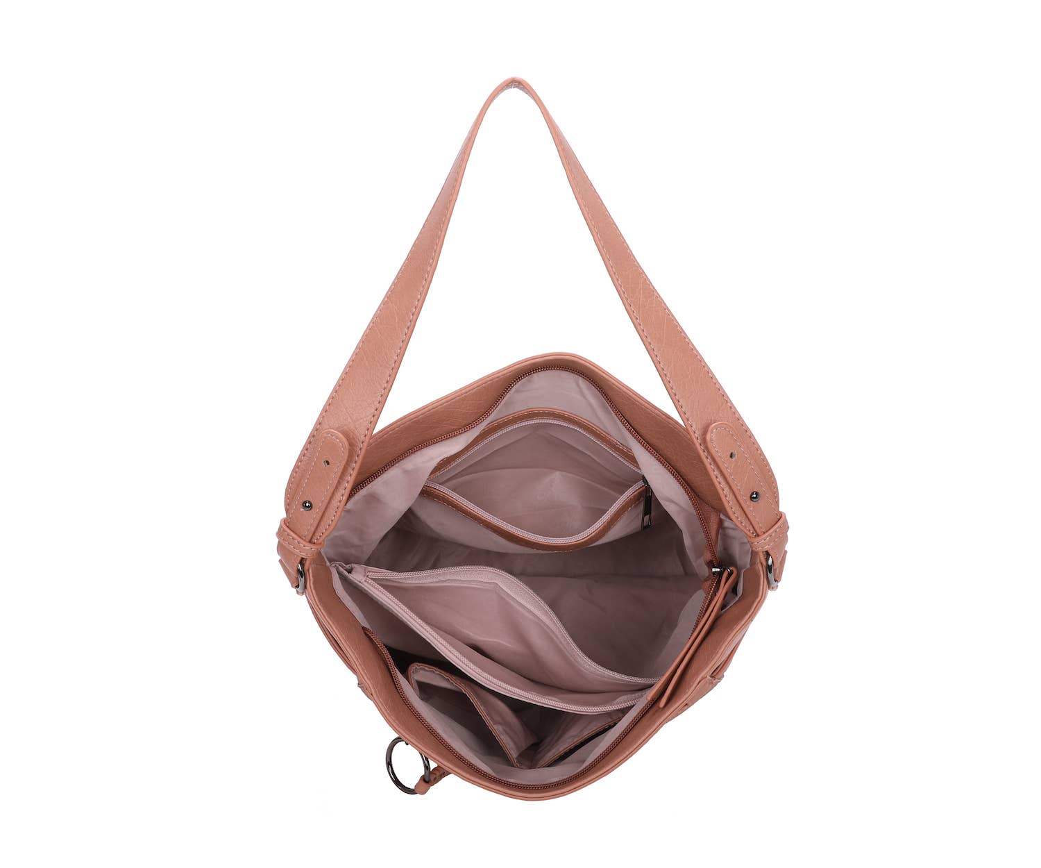 Superbia – Großhandel Schultertasche – Damen – Superbia Weiche Hobo-/Schultertasche mit mehreren Taschen als Umhängetasche 9