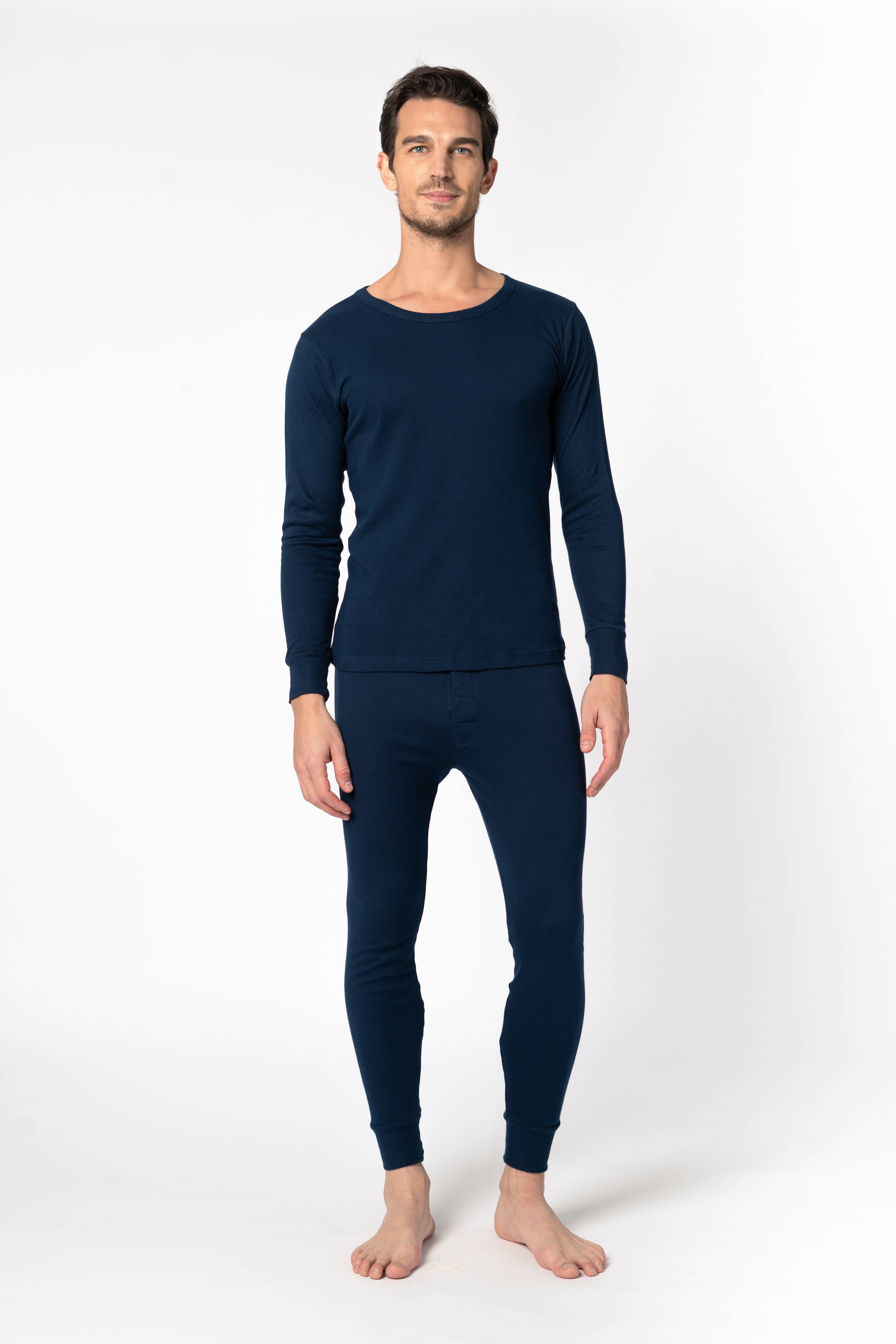 I-Wear Brands - Wholesale Underwear - Men's - 3 Pack Men's Base Layer Long Thermal Underwear Pants6