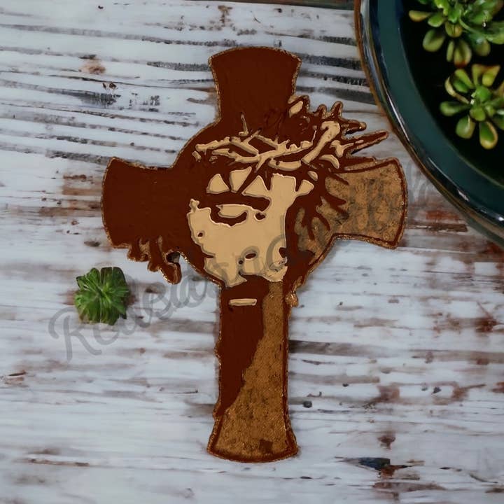 Jesus Cross Freshie per la vendita all'ingrosso da parte di Redscandleco LLC