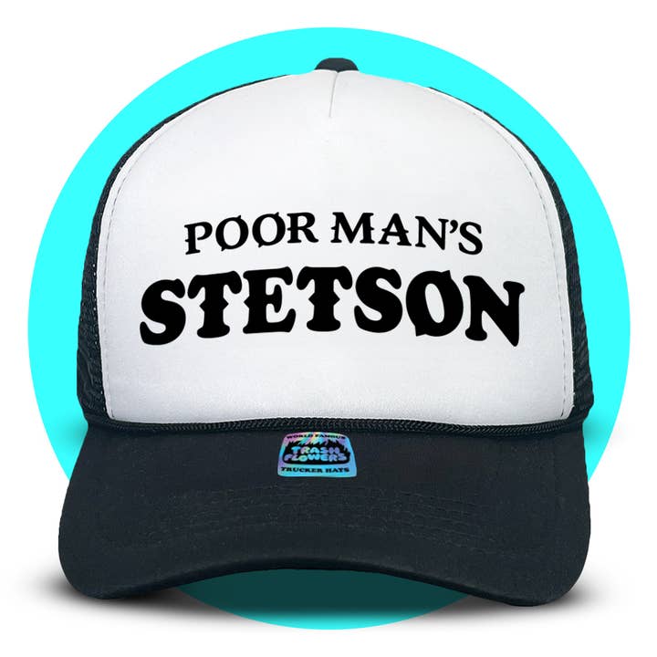 Trash Flowers Trucker Hats - Wholesale Trucker Hat - Unisex - Poor Man's Stetson Trucker Hat