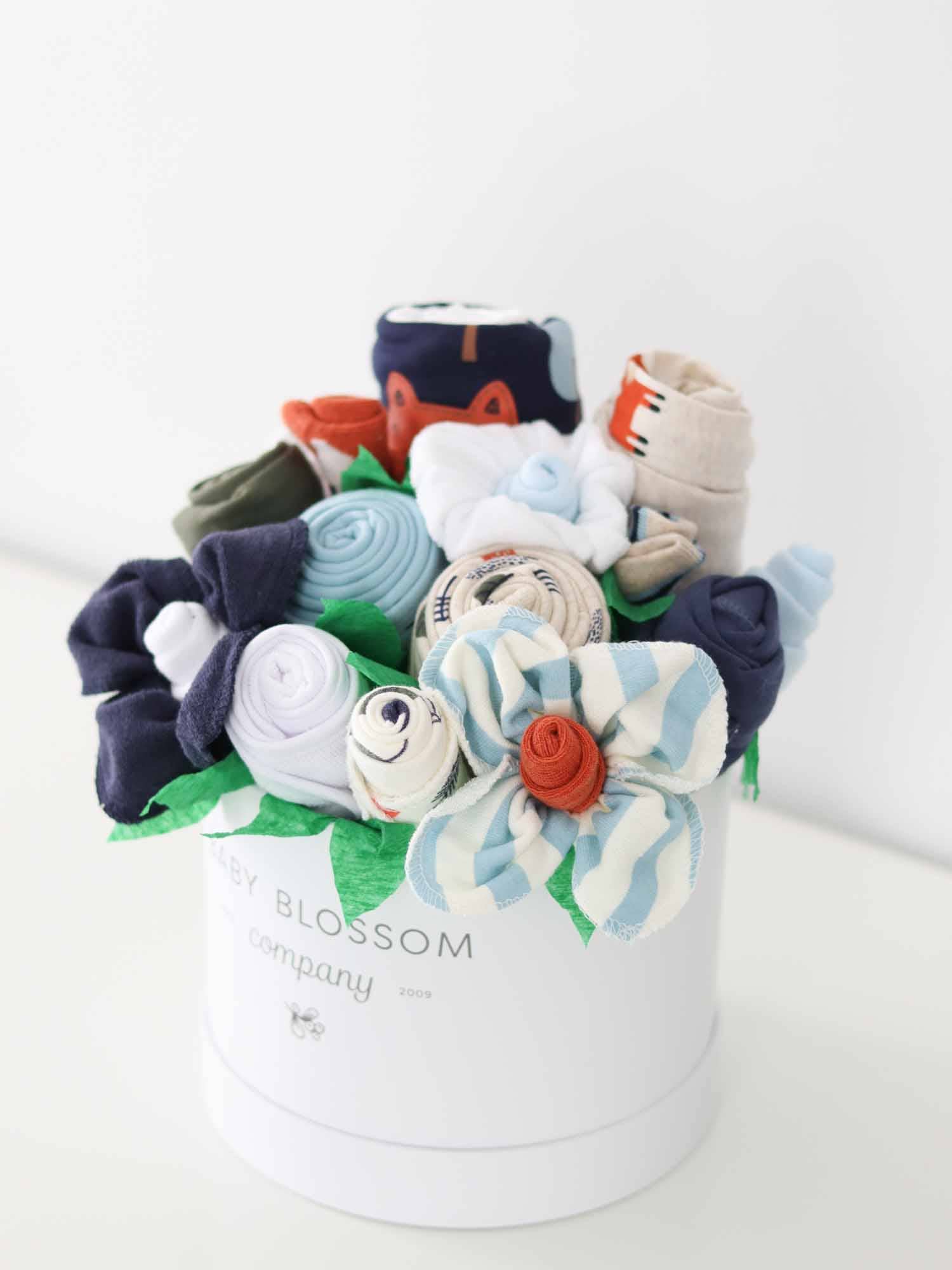 Baby Blossom Company - Wholesale New Mom Gift Box/Set - Baby Boy Gift Box Collection - Fox1