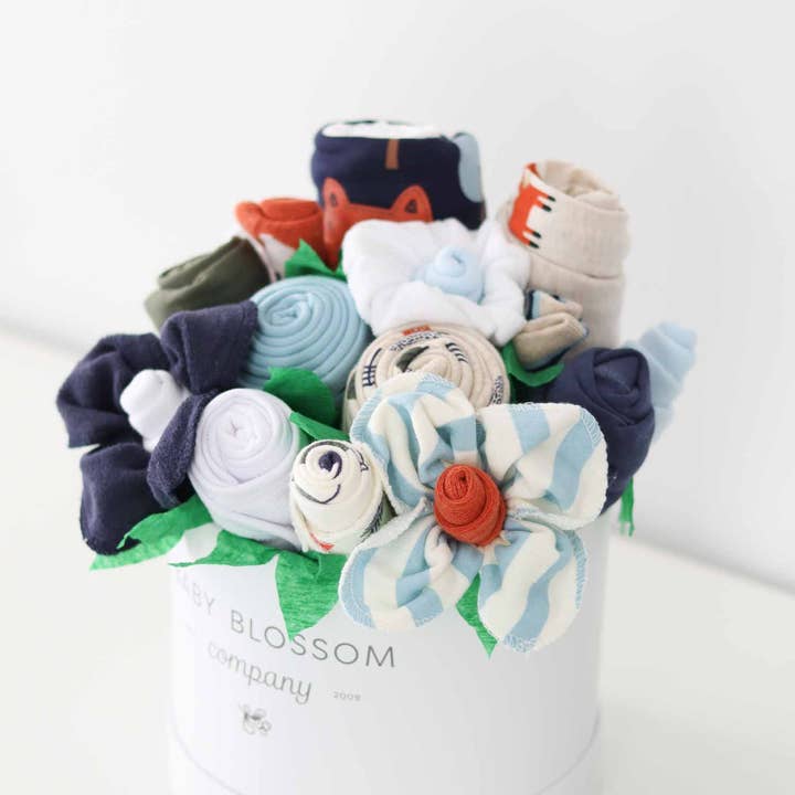 Baby Blossom Company - Wholesale New Mom Gift Box/Set - Baby Boy Gift Box Collection - Fox1