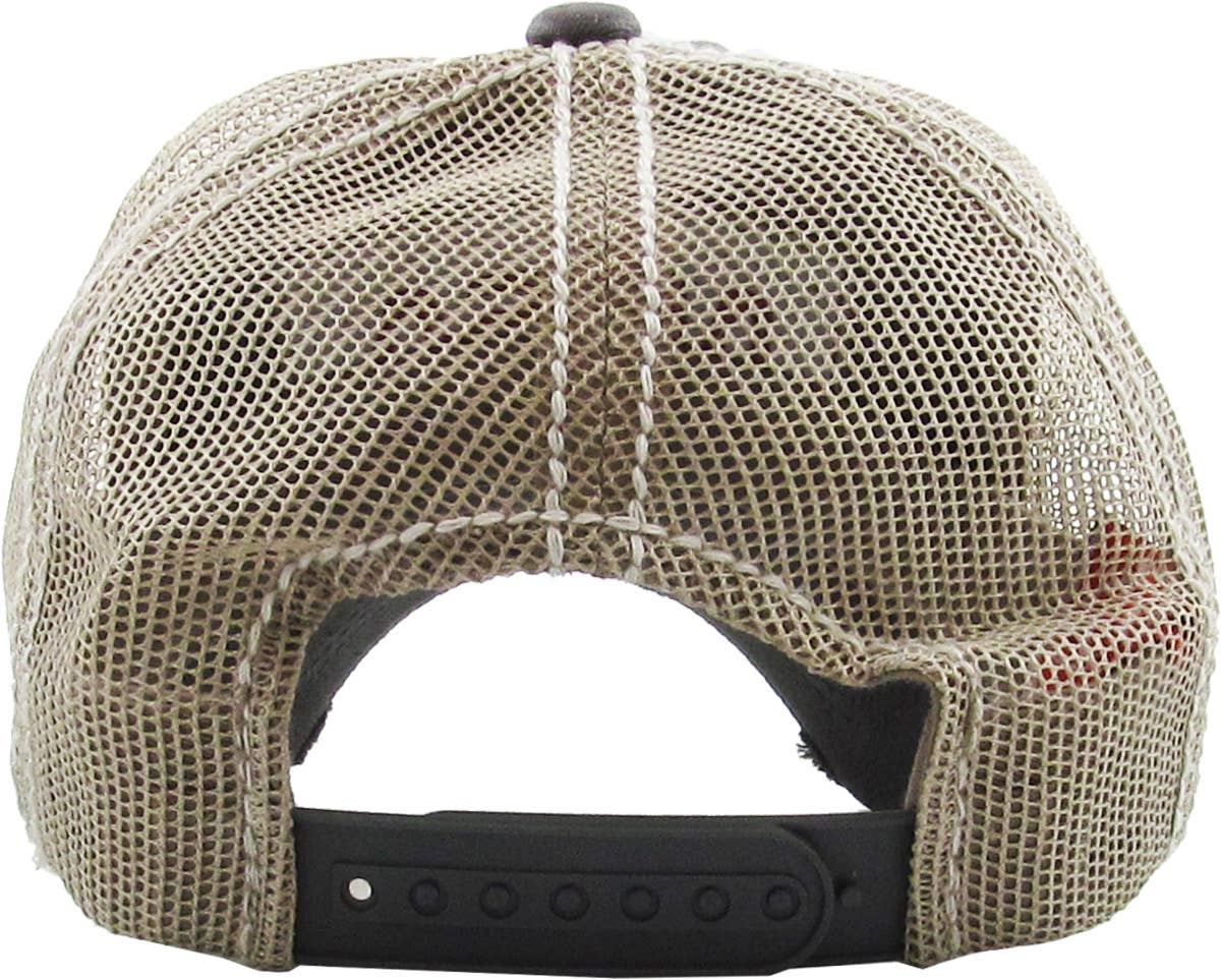 KBETHOS - Vente Casquette trucker – homme - Dos en maille vintage de la Nasa7