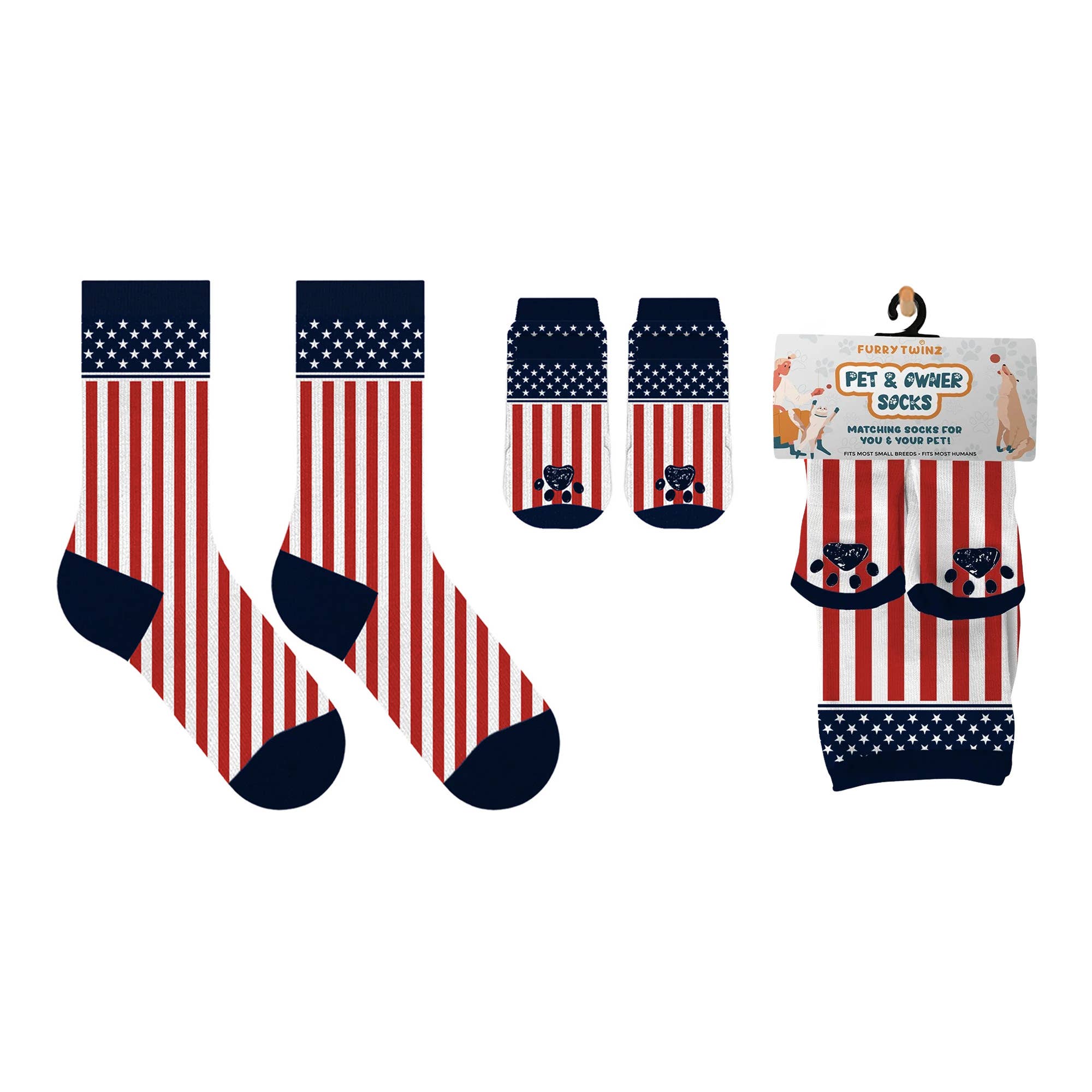 The American Gift Company (TAGCO) - Wholesale Pet Socks - Dog - PET & OWNER SOCKS WITH FREE DISPLAY (24-PAIRS)14