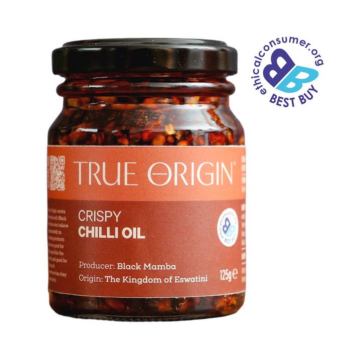 Crispy Chilli Oil 125g for wholesale by True Origin Foods