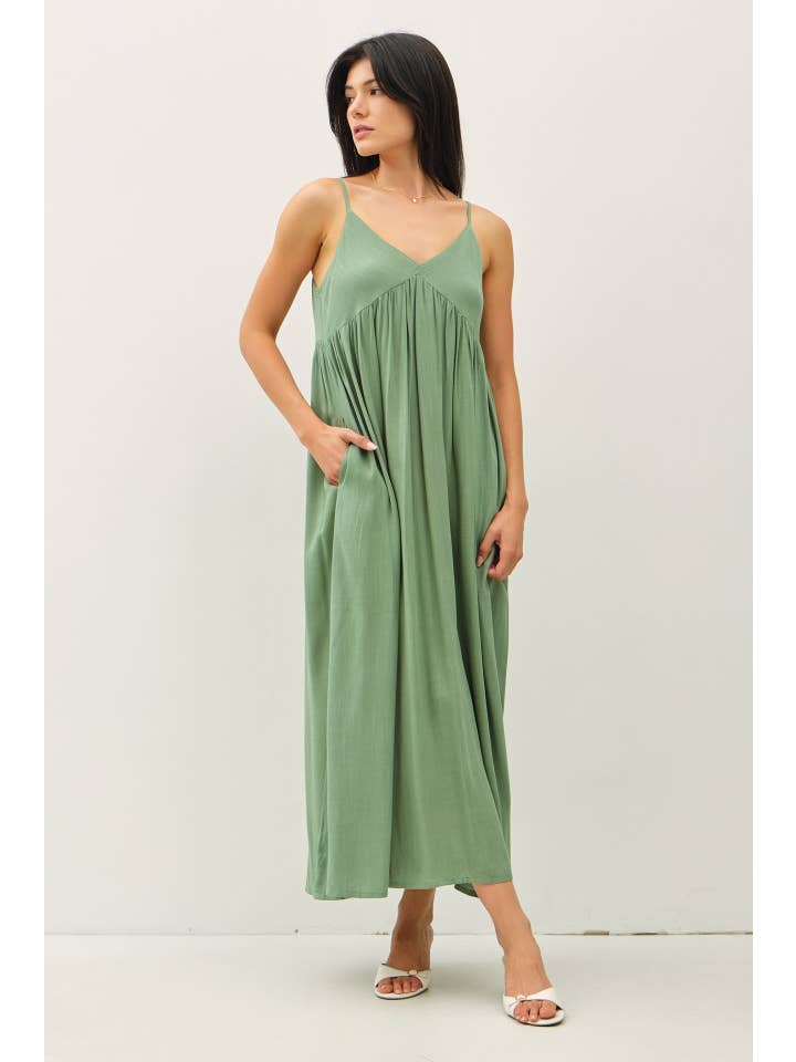 Be Cool - Wholesale Dress - Women's - BREEZY BABY DOLL MAXI DRESS9