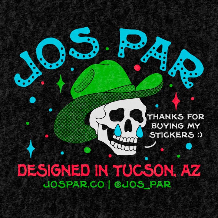 Jos Par - Wholesale Sticker - Monsoon Mama Sticker2