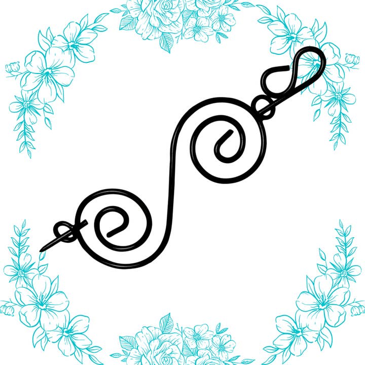 Nirvana Swirl Shawl Pin for wholesale by The KnittingZone