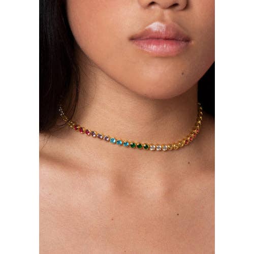 Lavani Jewels - Wholesale Link & Chain Necklace - Riviere Victoire necklace11