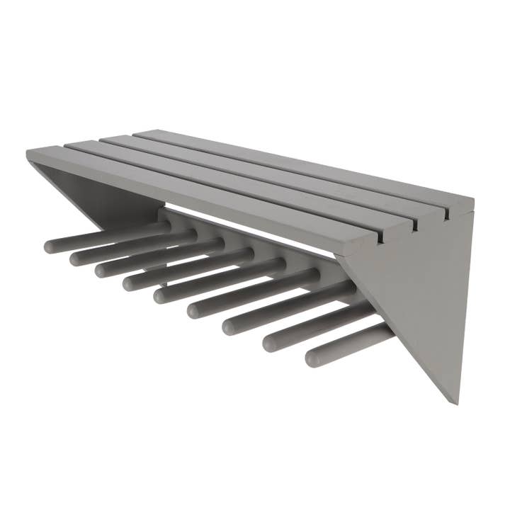 CF49G - Wall Bootrack (Grey) Fsc 100% for wholesale by Fallen Fruits Ltd