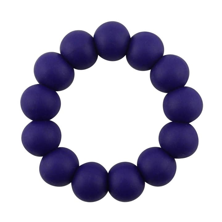 Mordedor de silicona simple - Sapphire para venta al por mayor de Mama Chew