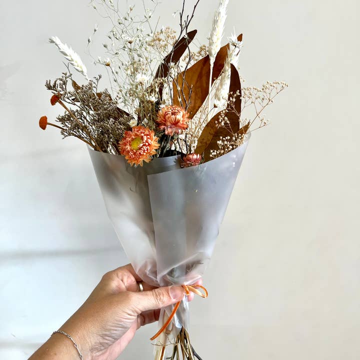 Prickly Posies - Wholesale Dried/Pressed Flowers - Fall Dried Flowers Arrangement Â