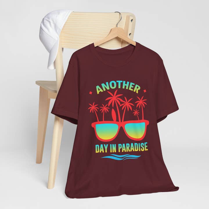 RC'nSONS - Wholesale Screen Printed T-Shirt - Unisex - Another Day In Paradise Unisex Tee7