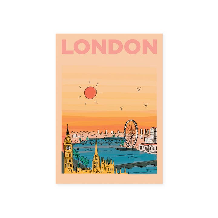 London vykort för wholesale av East End Prints - Greetings Cards & Postcards