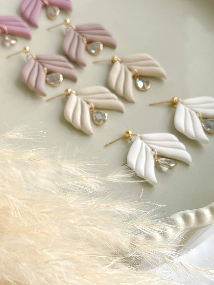 Pendientes de arcilla | Cola de sirena para venta al por mayor de Kush Life Designs