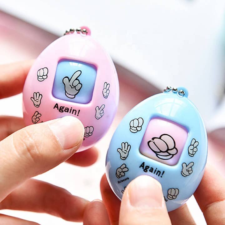 Holiday Farm - Wholesale Keychain - Kids - Rock, Paper, Scissors Keychain Toy In Bulk1