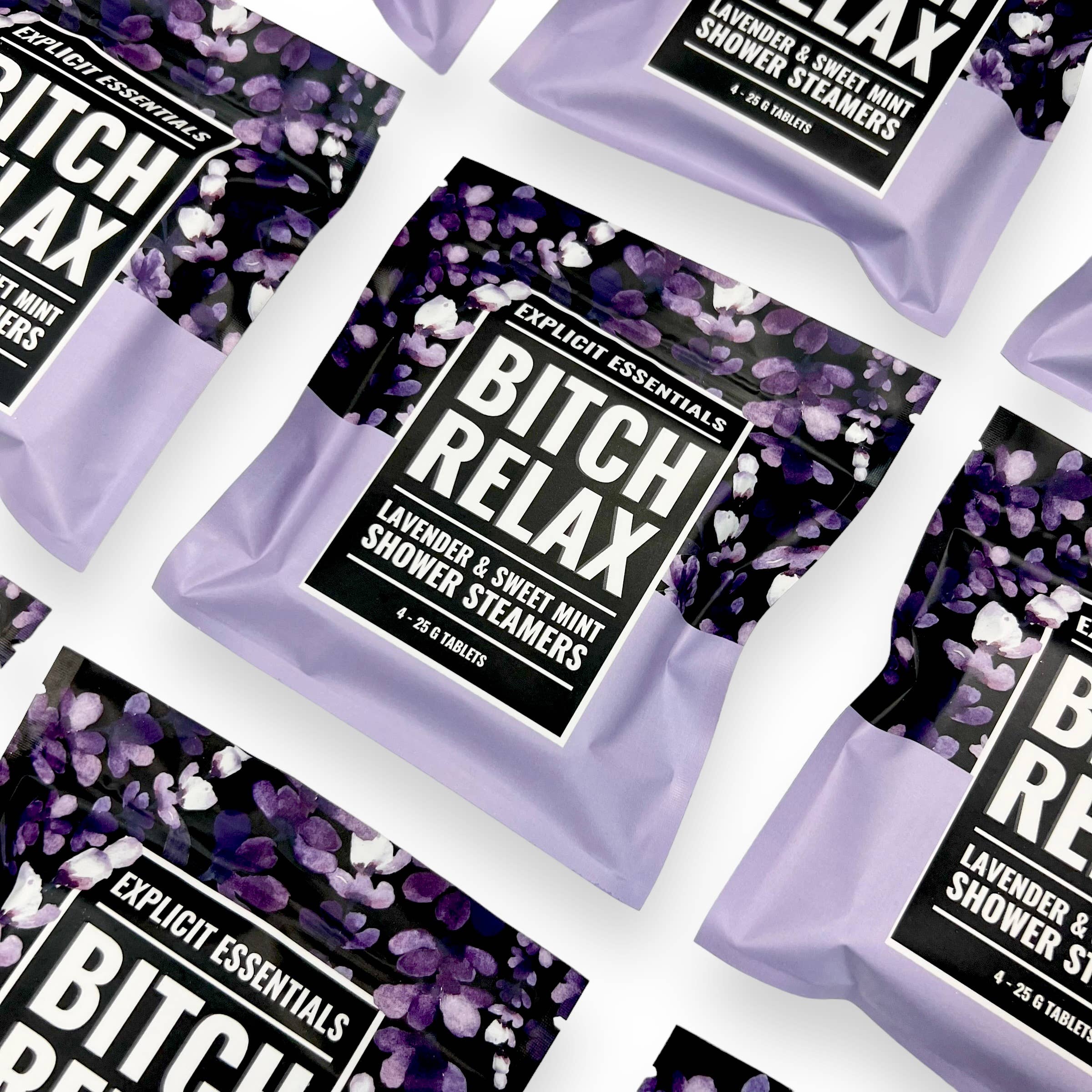 Explicit Essentials - Wholesale Shower Steamer/Bomb - Bitch Relax Shower Steamers3