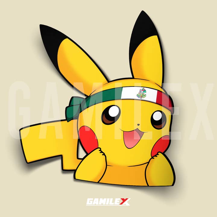Gamilex - Wholesale Sticker - Mex Bandana Pkachu