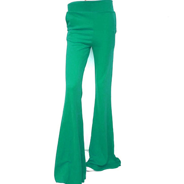 GREEN FLARED TROUSERS ANDALUCÍA 5490 for wholesale on Faire2