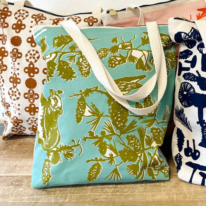 Erin Flett - Vente Tote bag – femme - Sac fourre-tout Pine Cone Tree Carry All4