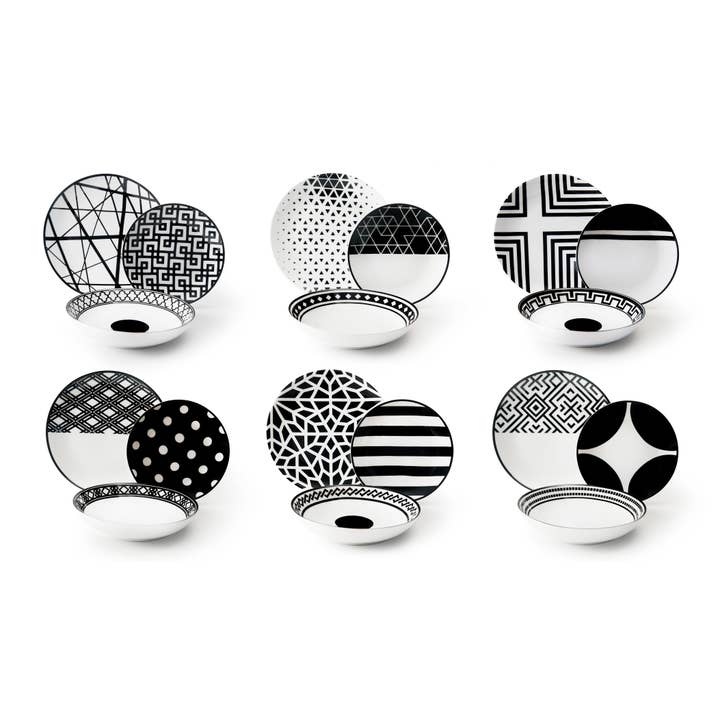 Emily 18-delig Serviesset voor wholesale door Bergamaschi & Vimercati S.p.a.